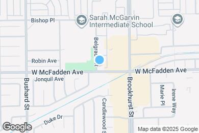 Map image of the property - 15400 Belgrade St