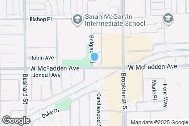 Map image of the property - The Windmill Apartments