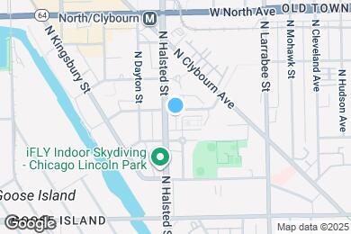 Map image of the property - 720 W Evergreen Ave