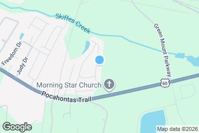 Map image of the property - 1648 Skiffes Creek Cir