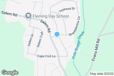 Map image of the property - 3301 Bramblevine Cir