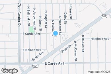 Map image of the property - 2536 N Carroll St