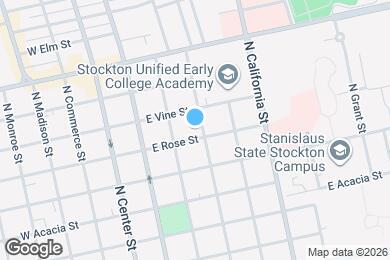 Map image of the property - 1209 N San Joaquin St