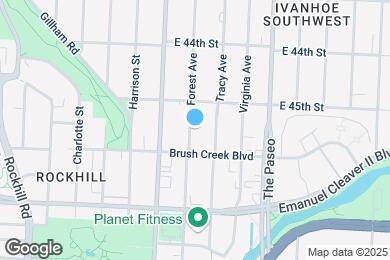 Map image of the property - 4523 Forest Ave