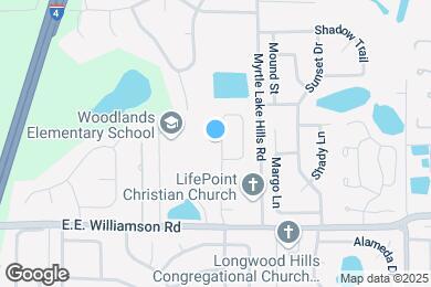 Map image of the property - 1338 N Marcy Dr