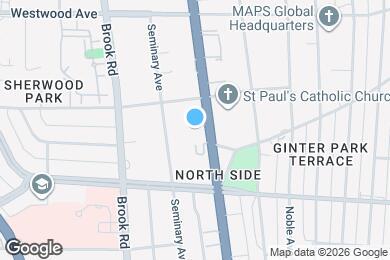 Map image of the property - 3012 Chamberlayne Ave