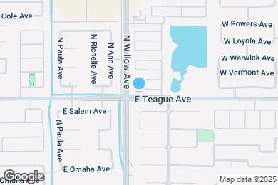 Map image of the property - 772 W Barcelona Ln
