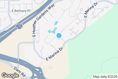 Map image of the property - 13661 E Marina Dr