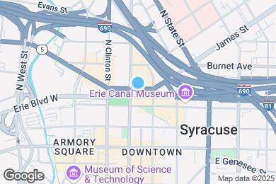 Map image of the property - 100 N Salina St