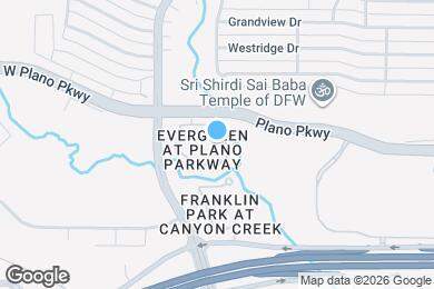Map image of the property - Evergreen at Plano