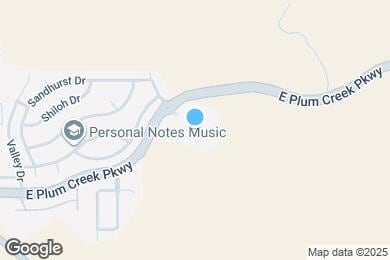 Map image of the property - Vistas at Plum Creek