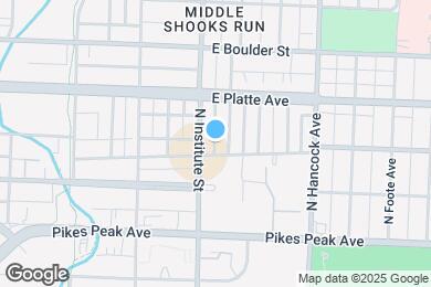 Map image of the property - 208 Custer Ave
