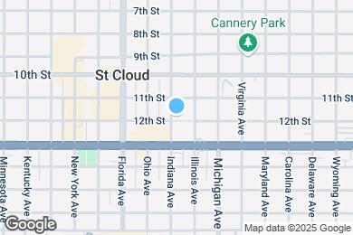 Map image of the property - 1137 Indiana Ave