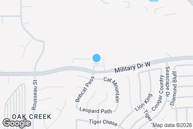 Map image of the property - 10643 Military Dr W