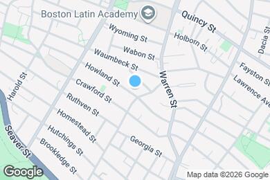 Map image of the property - 27 Howland St