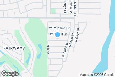 Map image of the property - 11814 W Poinsettia Dr