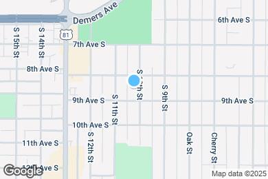 Map image of the property - 814 S 10th St