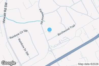 Map image of the property - 3530 Parkwood Hills Ct