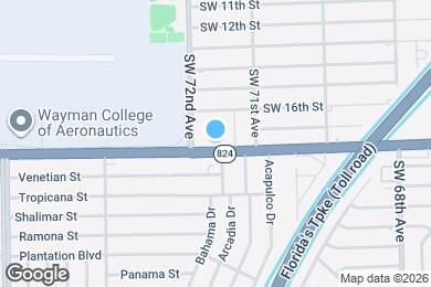 Map image of the property - 7151 Pembroke Rd