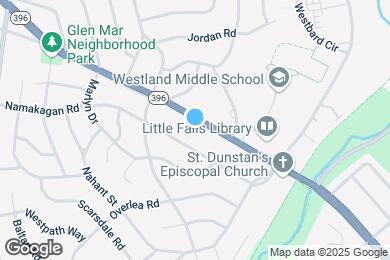 Map image of the property - 5612 Massachusetts Ave