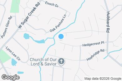 Map image of the property - 5207 Hedgecrest Pl
