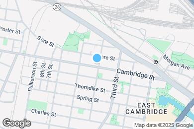 Map image of the property - 343 Cambridge St