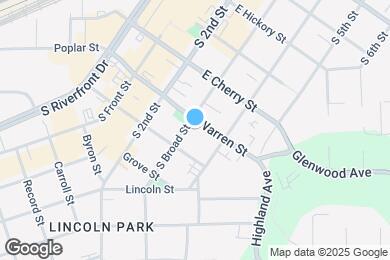 Map image of the property - 609 S Broad St