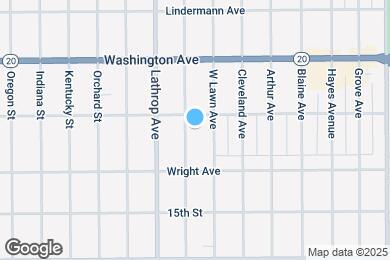Map image of the property - 1311 Monroe Ave