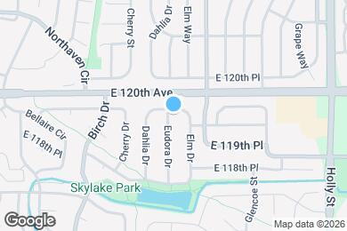 Map image of the property - 11982 Eudora Dr