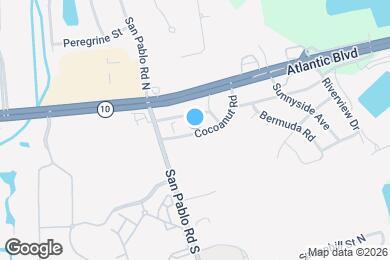 Map image of the property - 1724 Cocoanut Rd