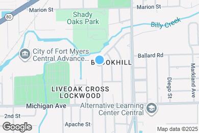 Map image of the property - 1412 Brookhill Dr