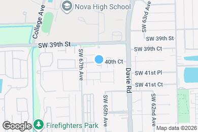Map image of the property - 6606 SW 41st St