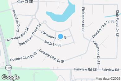 Map image of the property - 3846 Cameron Trail SE