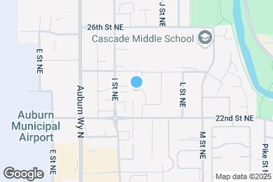Map image of the property - 936 24th St NE