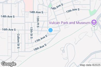 Map image of the property - 1406 17th Ave S