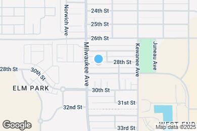 Map image of the property - 6407 28th St