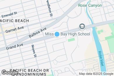 Map image of the property - Grand Avenue Apartments