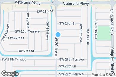 Map image of the property - 1922 SW 27th St