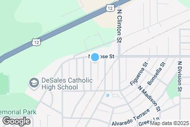Map image of the property - 1040 Bonnie Brae St