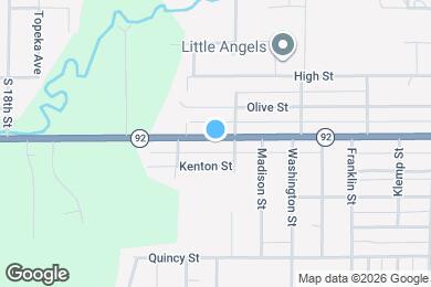 Map image of the property - 1415 Spruce St