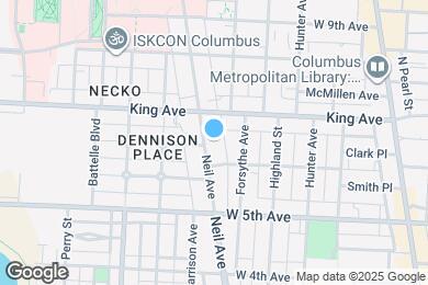 Map image of the property - 1372 Neil Ave