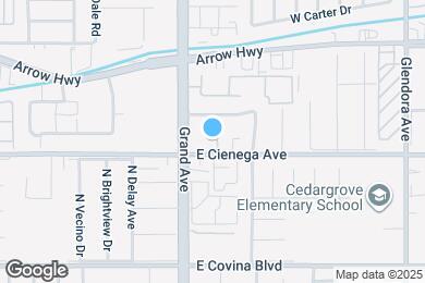 Map image of the property - 19531 E Cienega Ave