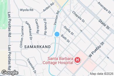 Map image of the property - 316 W Alamar Ave