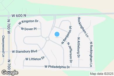 Map image of the property - 6627 W Jefferson Ct