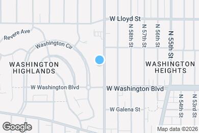 Map image of the property - 1751 N 60th St
