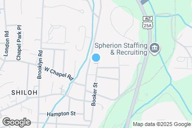 Map image of the property - 50 Booker St