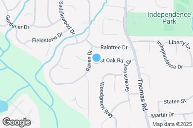 Map image of the property - 596 Post Oak Rd