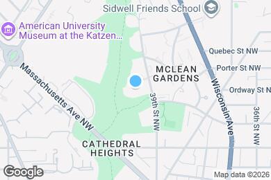 Map image of the property - 3880 Rodman St NW