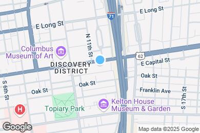 Map image of the property - 595 E Broad St