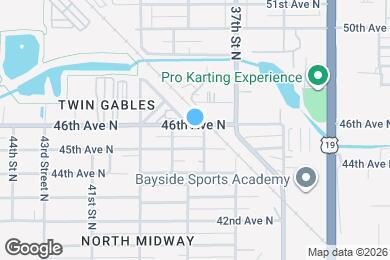 Map image of the property - 3832 46th Ave N